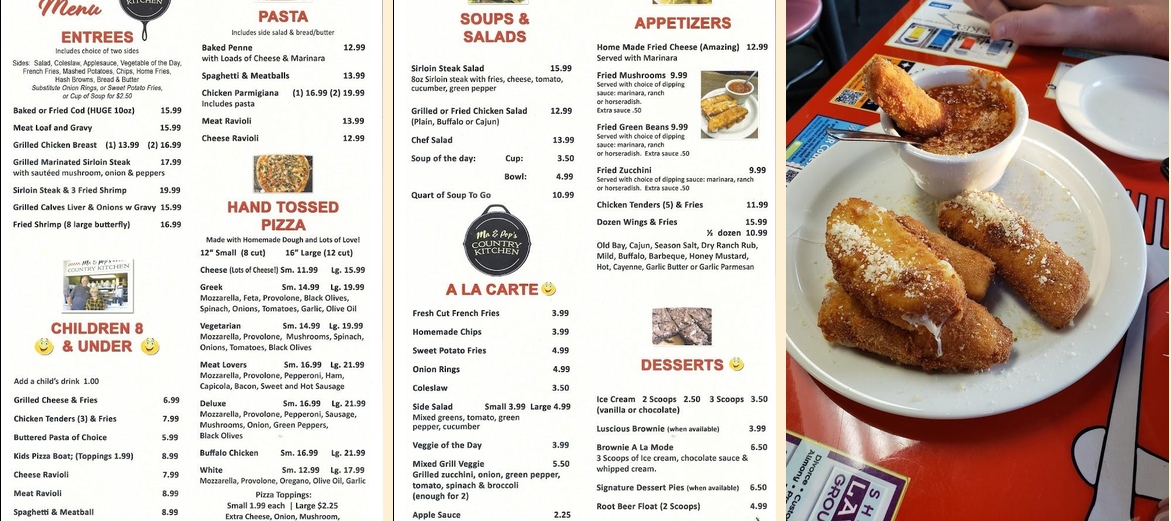 Ma and Pop's Country Kitchen