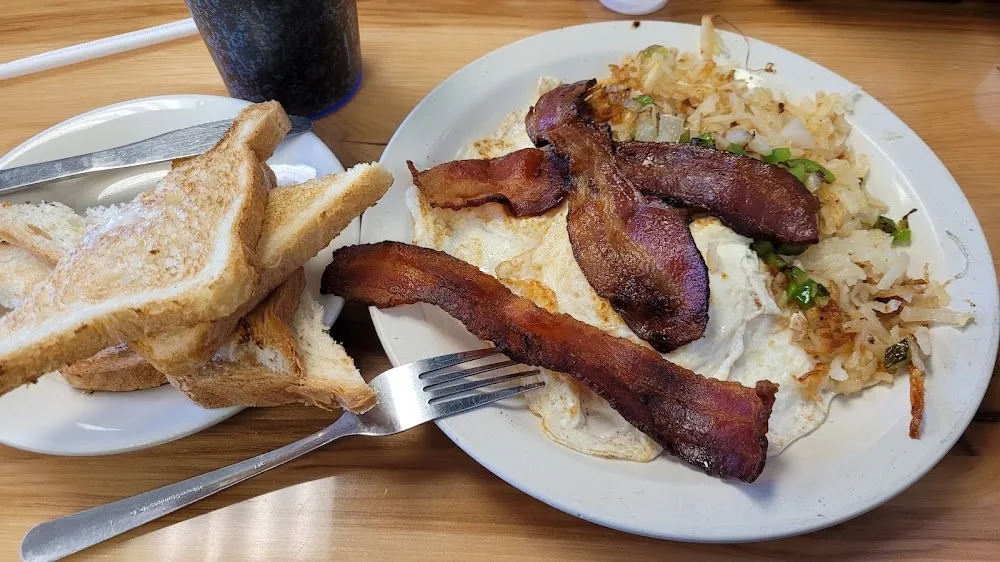 3 Egg Breakfast with Toast