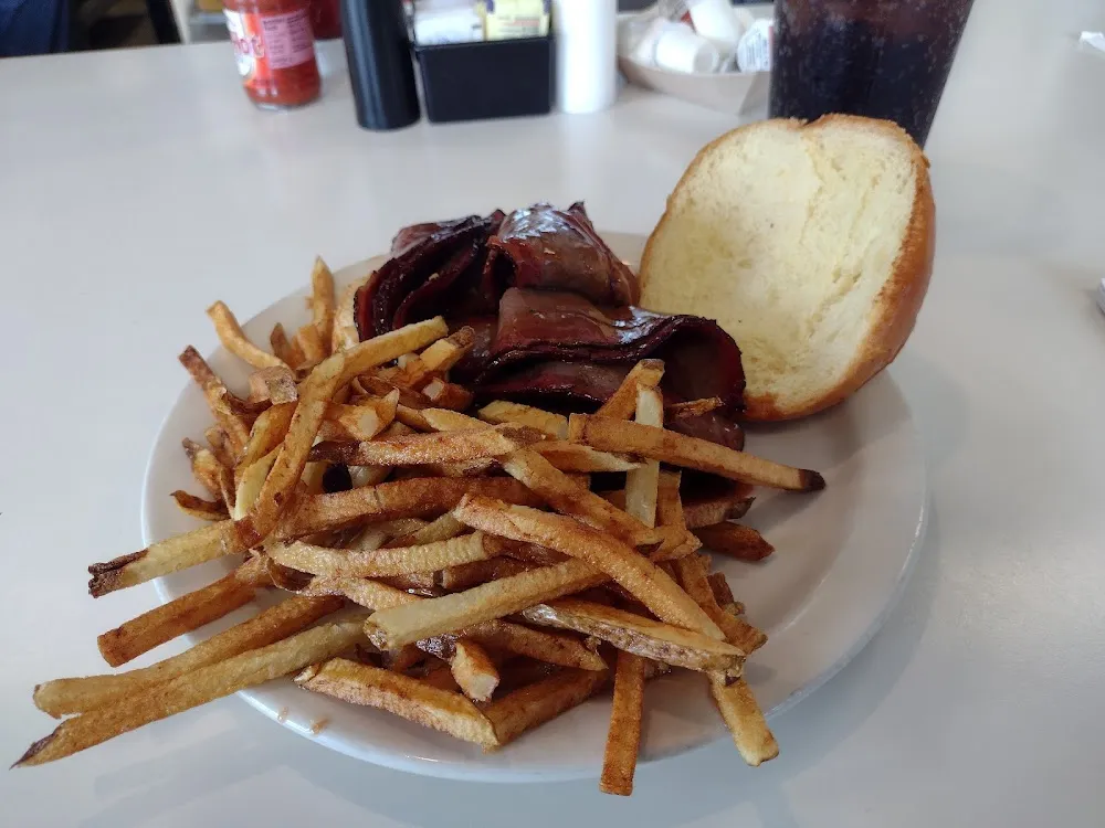 Brisket with Fresh Cut Fries